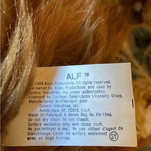 RARE ALF Animal (vintage 1986) - Picture 4 of 4